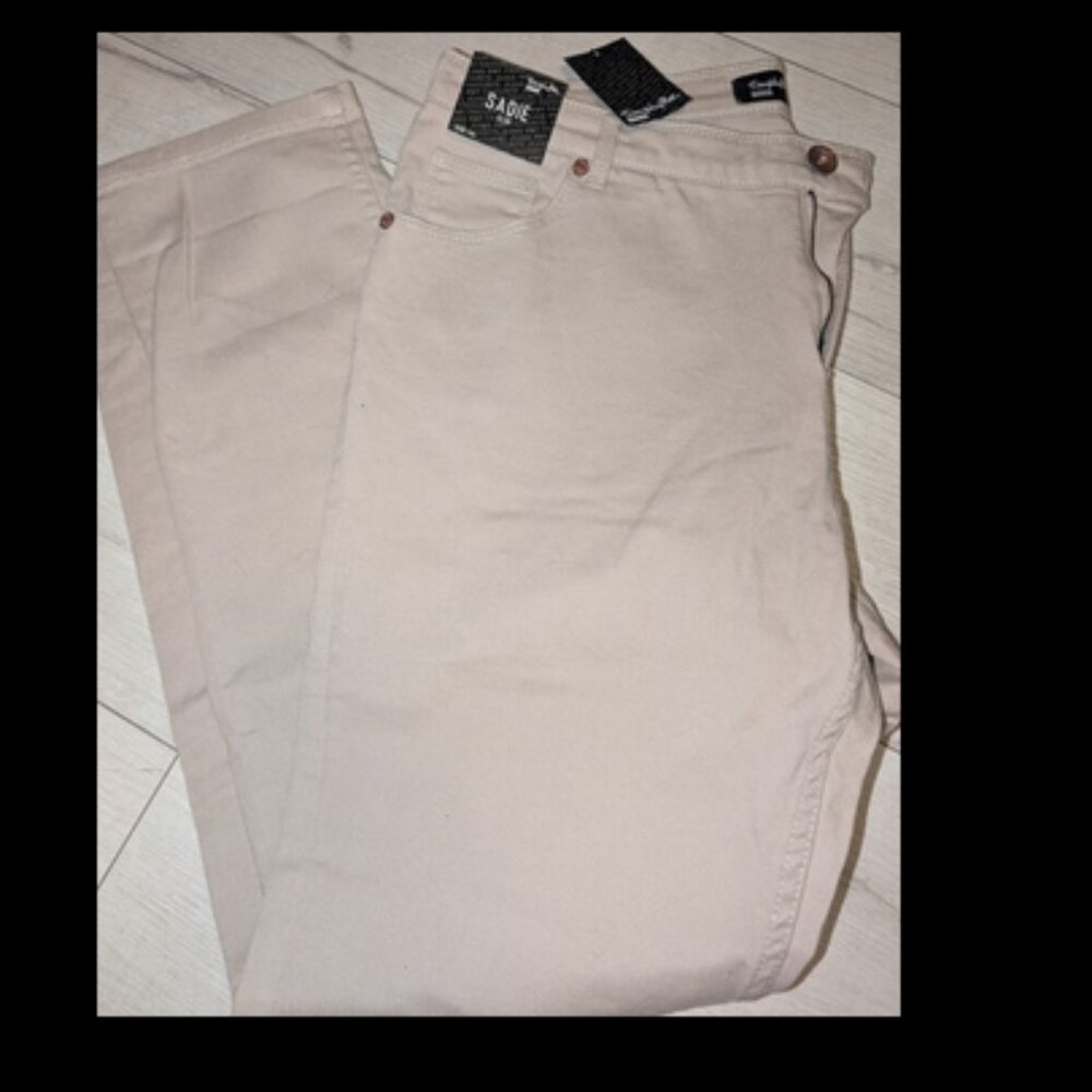 NWT Simply Be - Sadie Slim Womens Denim Pants Size 16 L